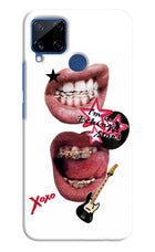 Rockstar Realme C15 Hard Case Back Cover by Casekaro