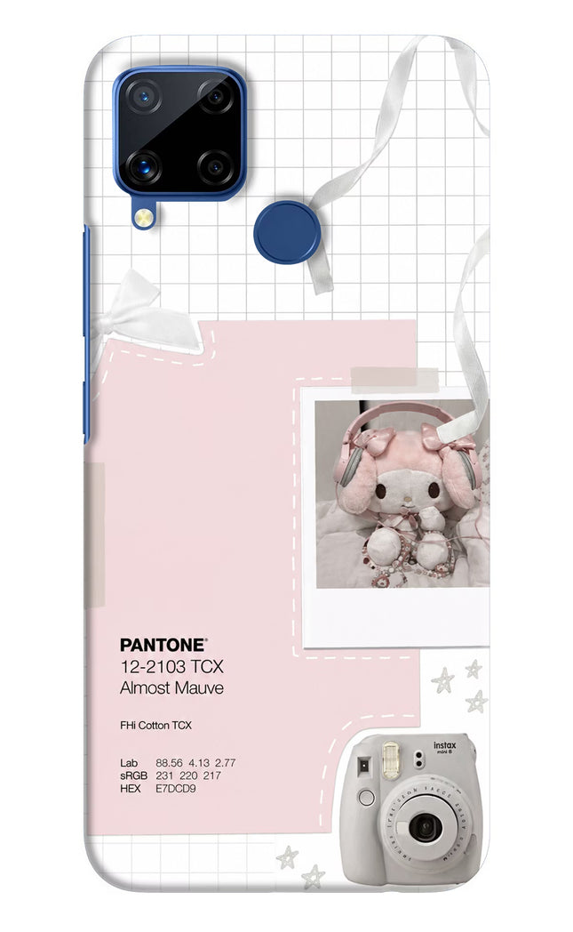 Pantone Asthetic Realme C15 Hard Case Back Cover by Casekaro