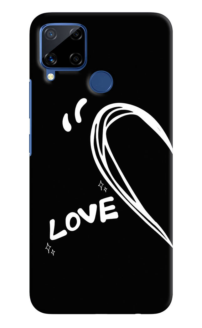 Love Line Realme C15 Hard Case Back Cover by Casekaro