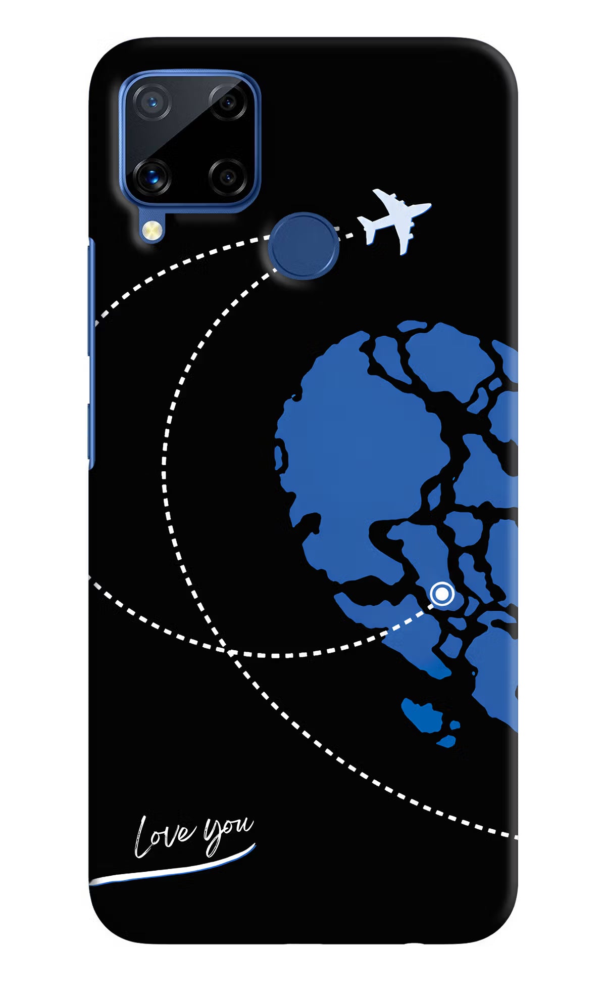 Love Orbit Realme C15 Back Cover