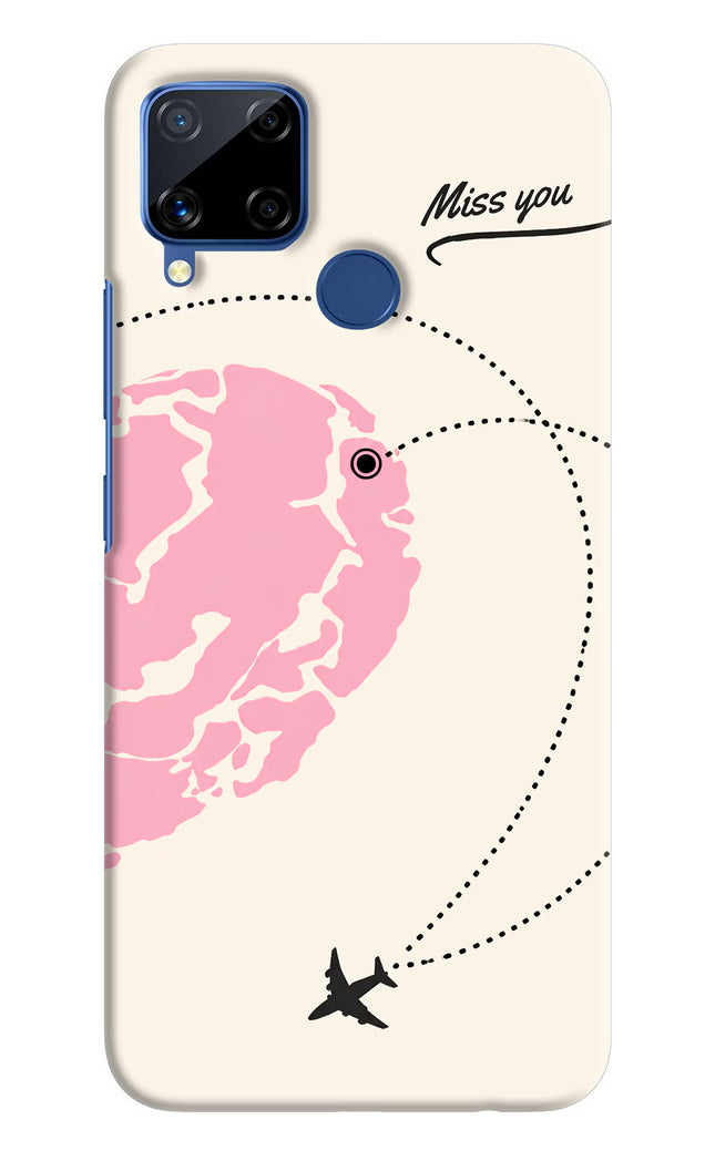 Miss Orbit Realme C15 Hard Case Back Cover by Casekaro