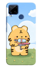 Tiger Treat Realme C15 Hard Case Back Cover by Casekaro