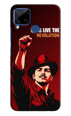 Bhagat Singh Revolution Realme C15 Hard Case Back Cover by Casekaro