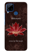 Bloom Realme C15 Hard Case Back Cover by Casekaro
