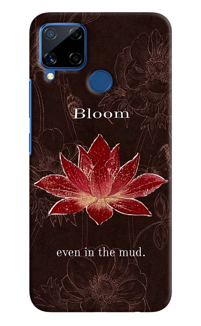 Bloom Realme C15 Hard Case Back Cover by Casekaro
