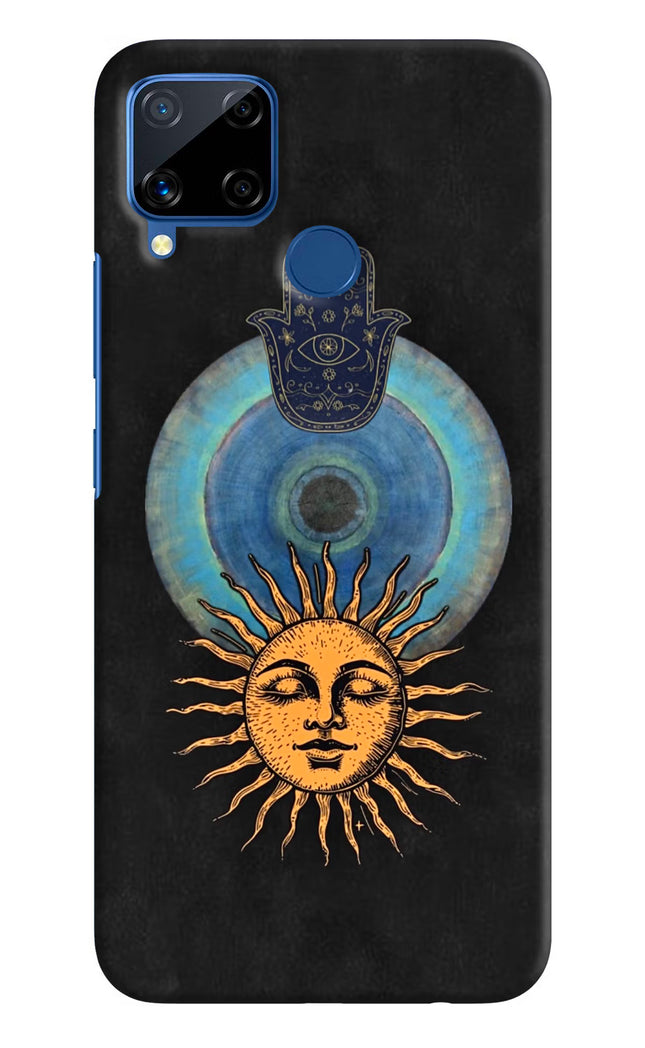 Divine Sun Realme C15 Hard Case Back Cover by Casekaro