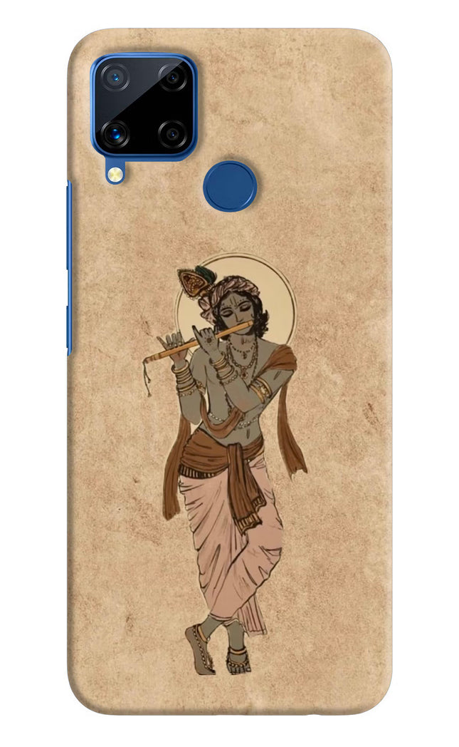 Krishna Realme C15 Hard Case Back Cover by Casekaro