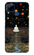 Space Monk Realme C15 Hard Case Back Cover by Casekaro