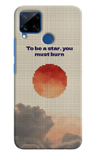 Pixel Sun Realme C15 Hard Case Back Cover by Casekaro