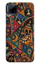 Folk Print Realme C15 Back Cover