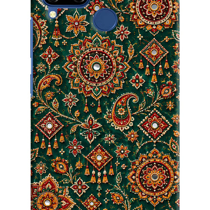 Green Pataka Realme C15 Back Cover