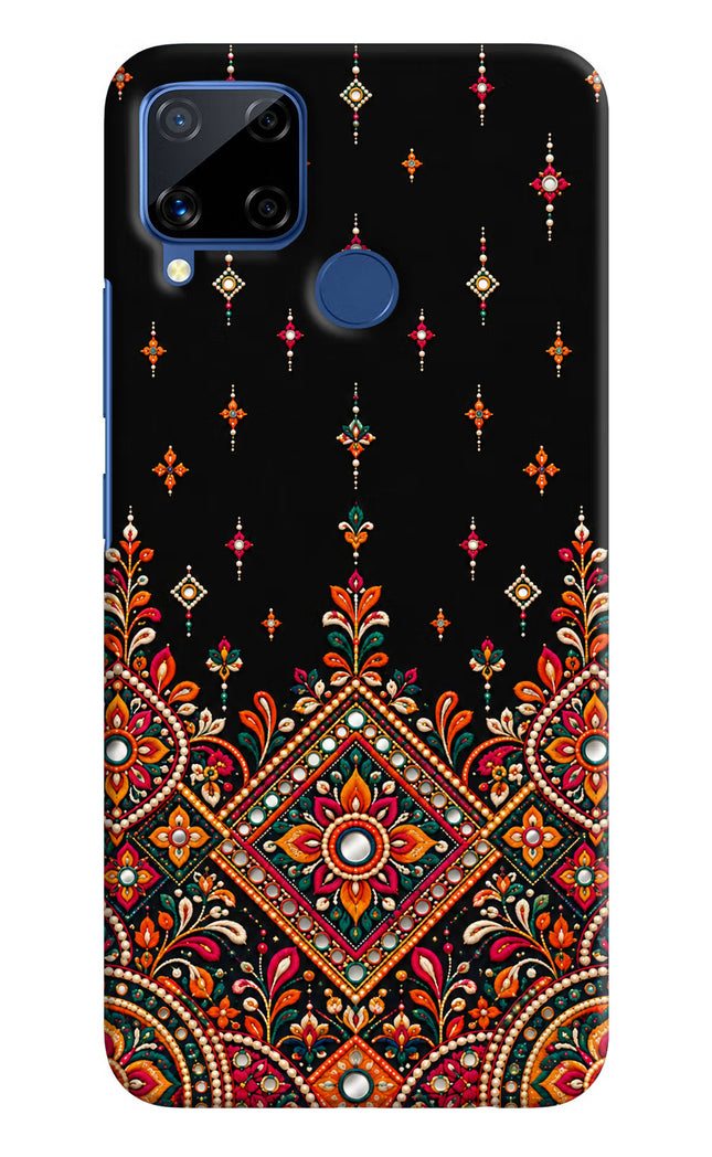 Noir Mehfil Realme C15 Hard Case Back Cover by Casekaro