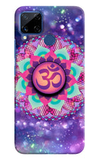 Om Purple Realme C15 Pop Case by Casekaro