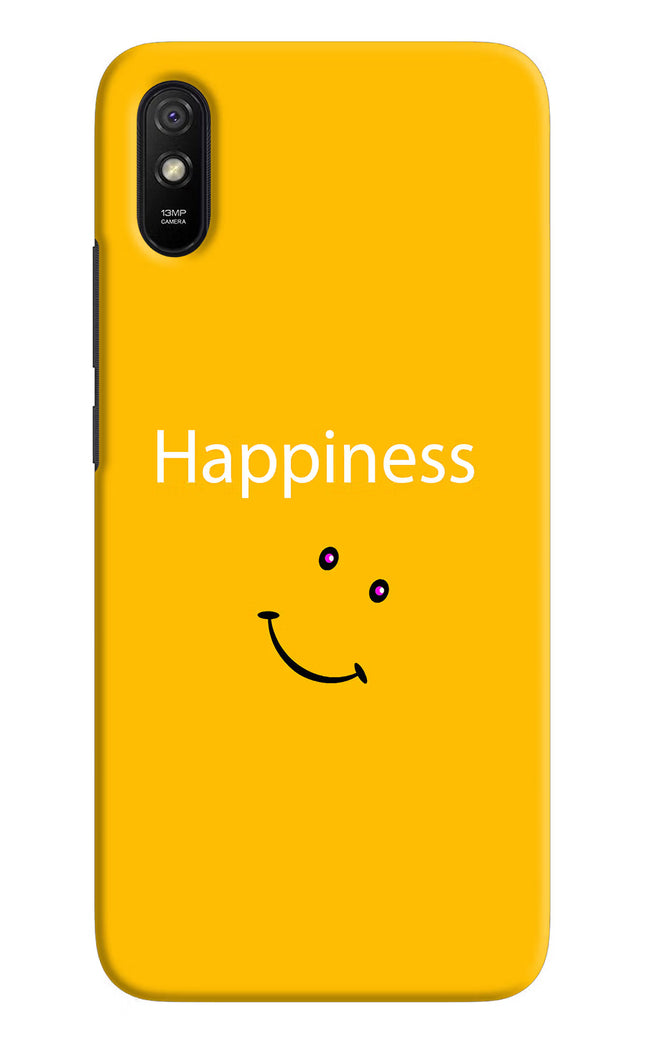 Happiness With Smiley Redmi 9A/9i Hard Case Back Cover by Casekaro