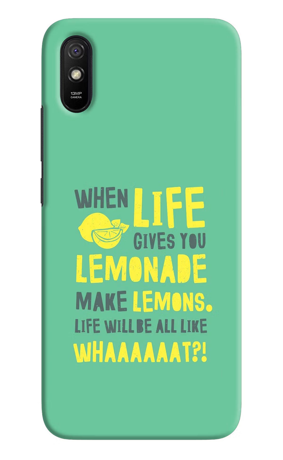 Quote Redmi 9A/9i Hard Case Back Cover by Casekaro