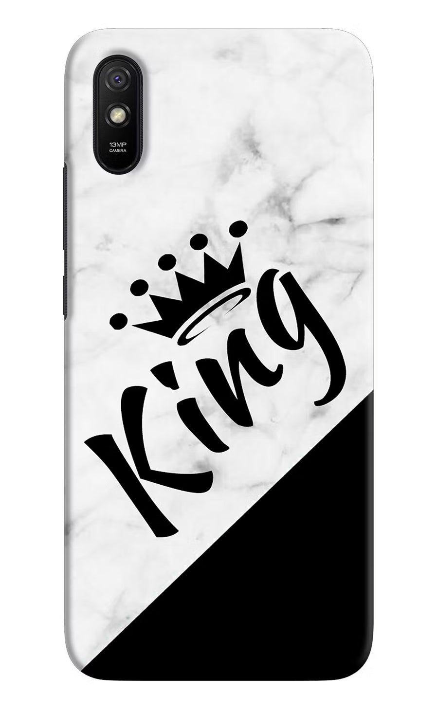 King Redmi 9A/9i Back Cover, Hard case