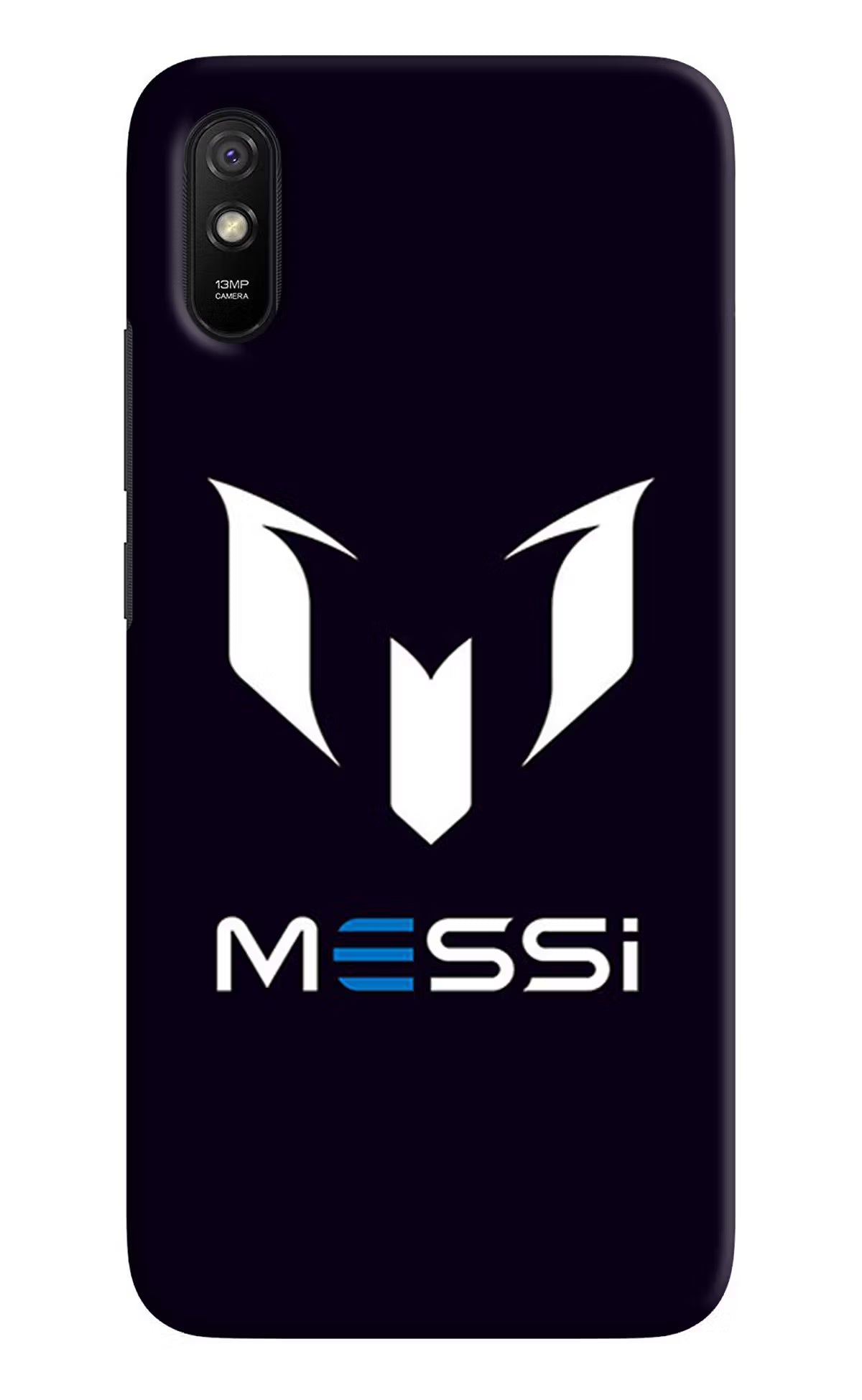 Messi Logo Redmi 9A/9i Hard Case Back Cover by Casekaro