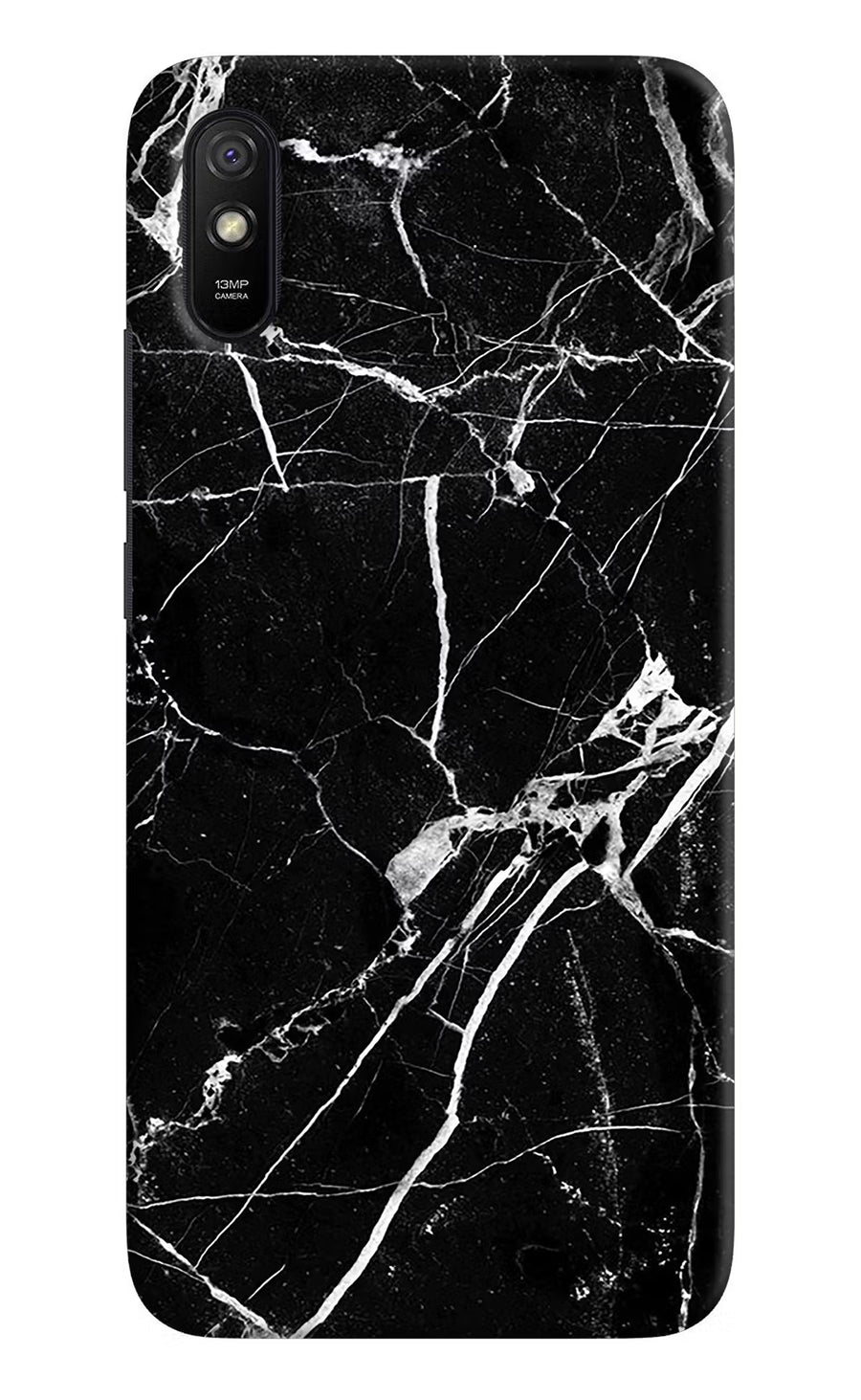 Black Marble Pattern Redmi 9A/9i Back Cover, Hard case