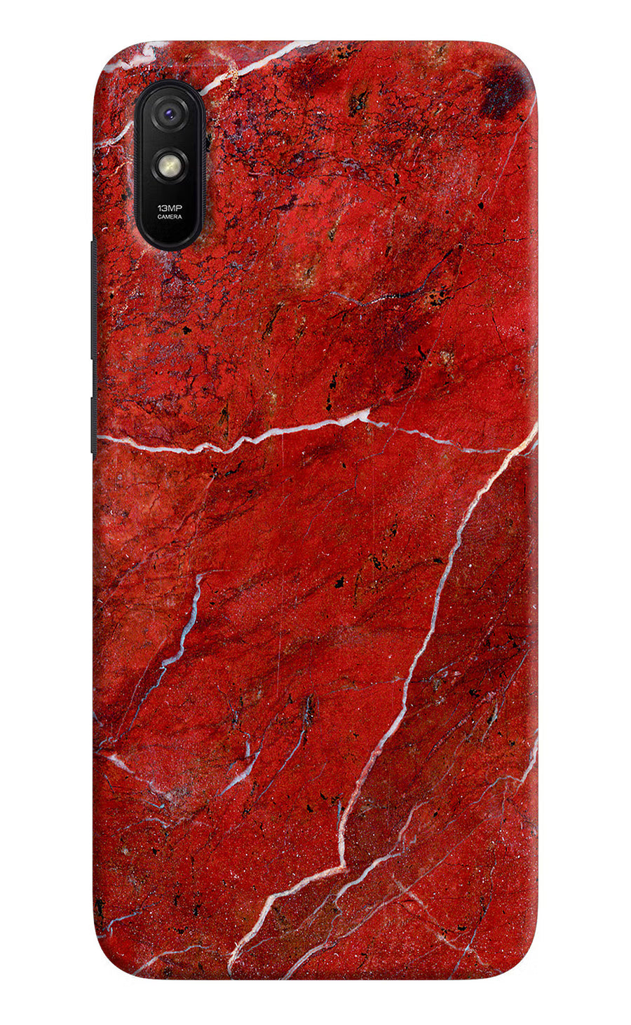 Red Marble Design Redmi 9A/9i Back Cover, Hard case
