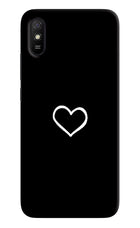 Heart Redmi 9A/9i Hard Case Back Cover by Casekaro