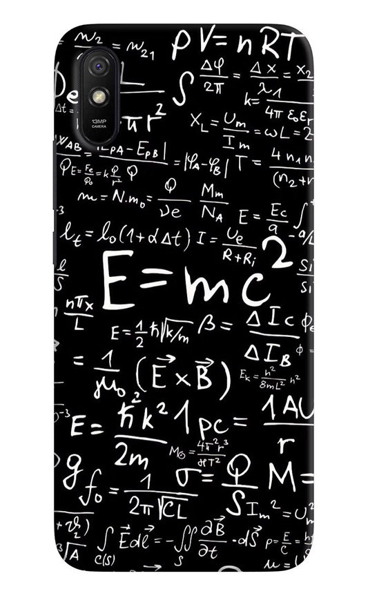 Physics Formula Redmi 9A/9i Hard Case Back Cover by Casekaro