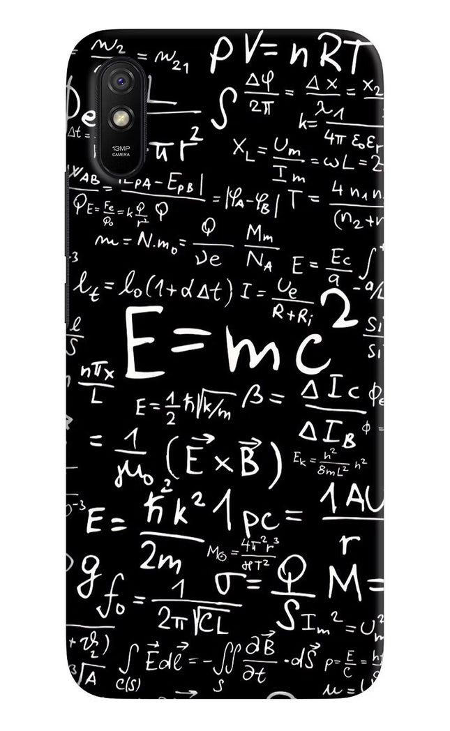 Physics Formula Redmi 9A/9i Hard Case Back Cover by Casekaro
