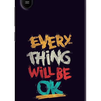 Everything Will Be Ok Redmi 9A/9i Hard Case Back Cover by Casekaro