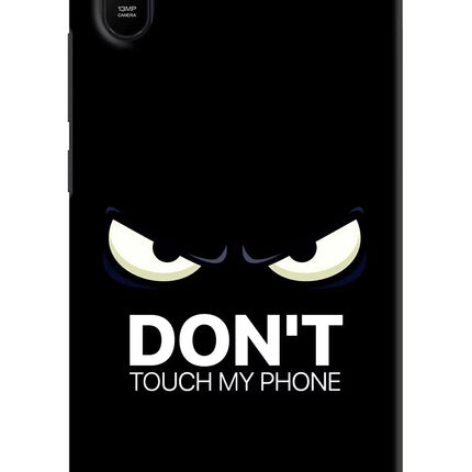 Don'T Touch My Phone Redmi 9A/9i Hard Case Back Cover by Casekaro