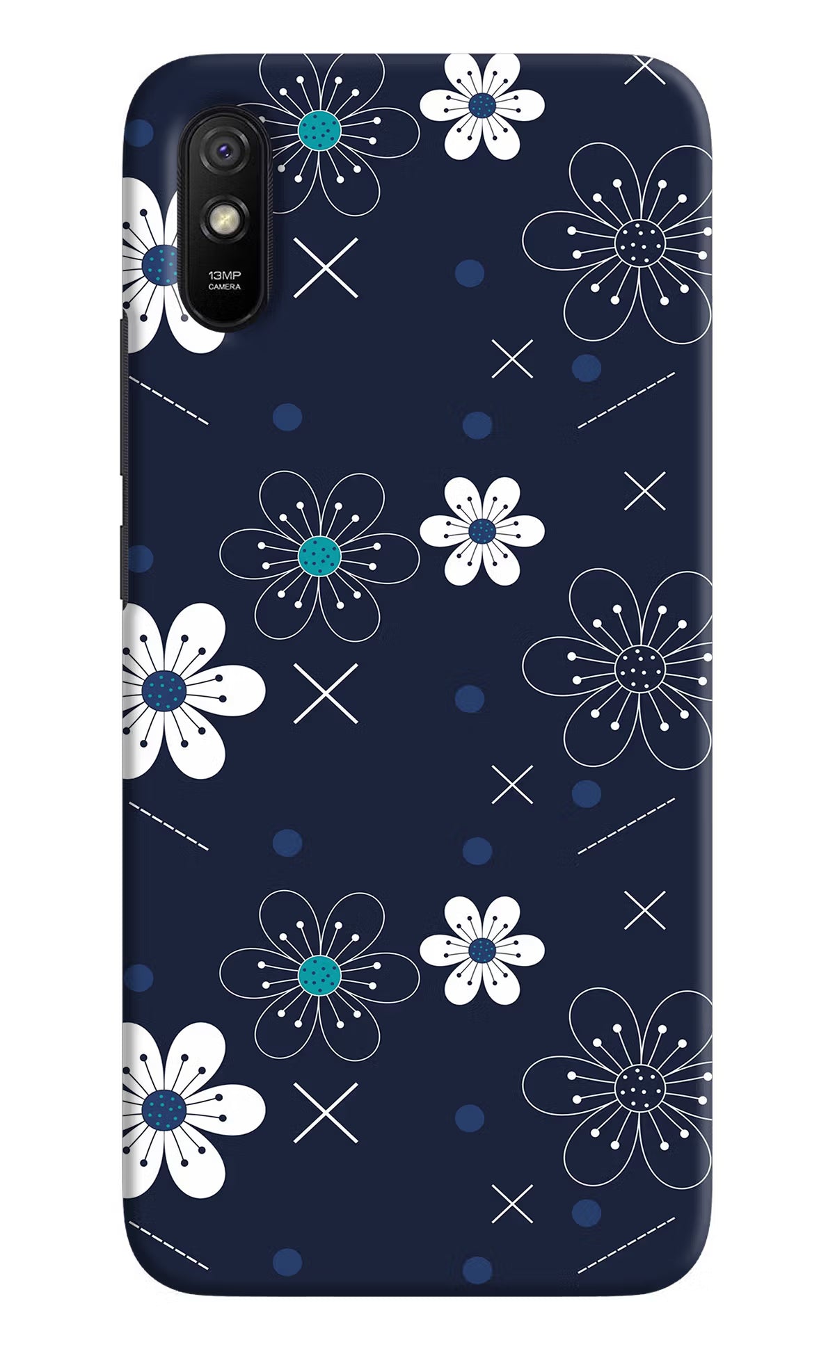 Flowers Redmi 9A/9i Hard Case Back Cover by Casekaro