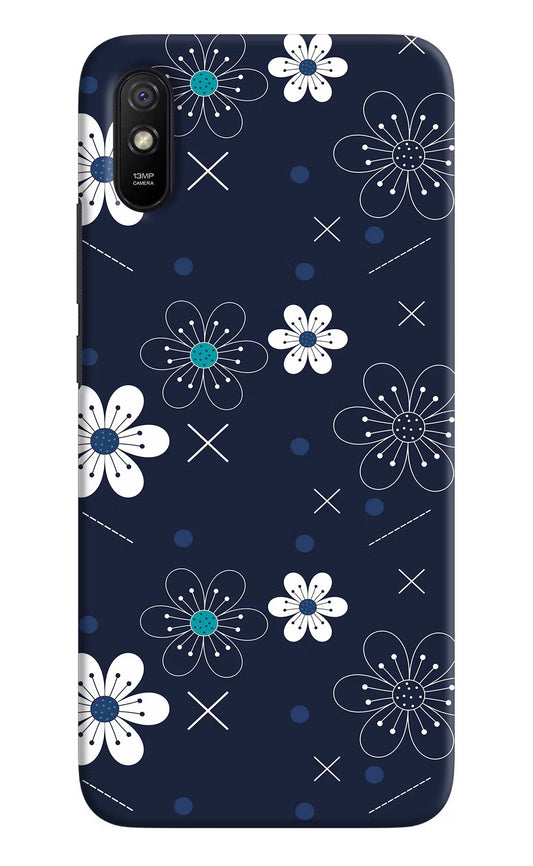 Flowers Redmi 9A/9i Hard Case Back Cover by Casekaro