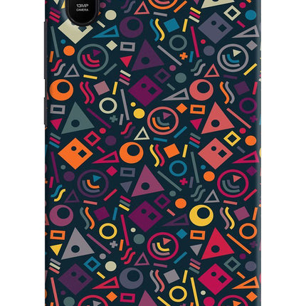 Geometric Abstract Redmi 9A/9i Hard Case Back Cover by Casekaro