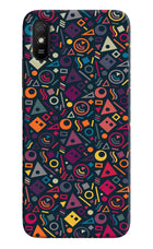Geometric Abstract Redmi 9A/9i Hard Case Back Cover by Casekaro