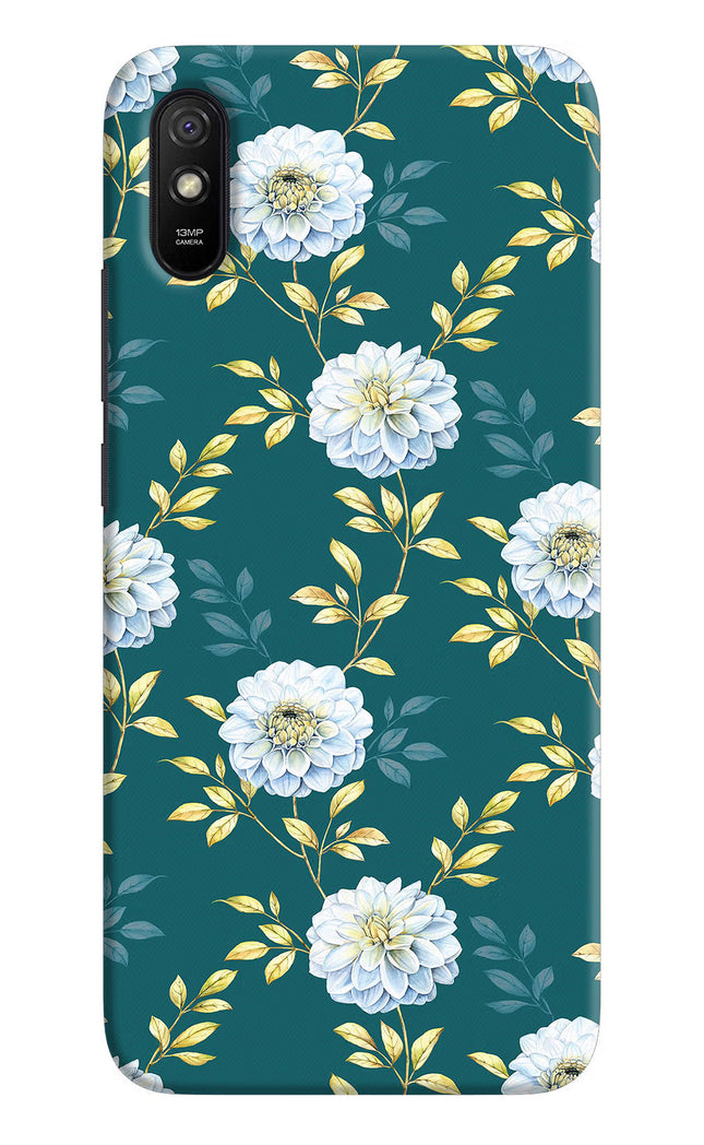 Flowers Redmi 9A/9i Hard Case Back Cover by Casekaro