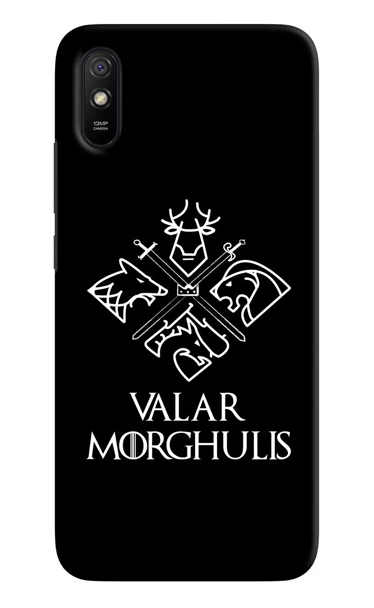 Valar Morghulis | Game Of Thrones Redmi 9A/9i Hard Case Back Cover by Casekaro