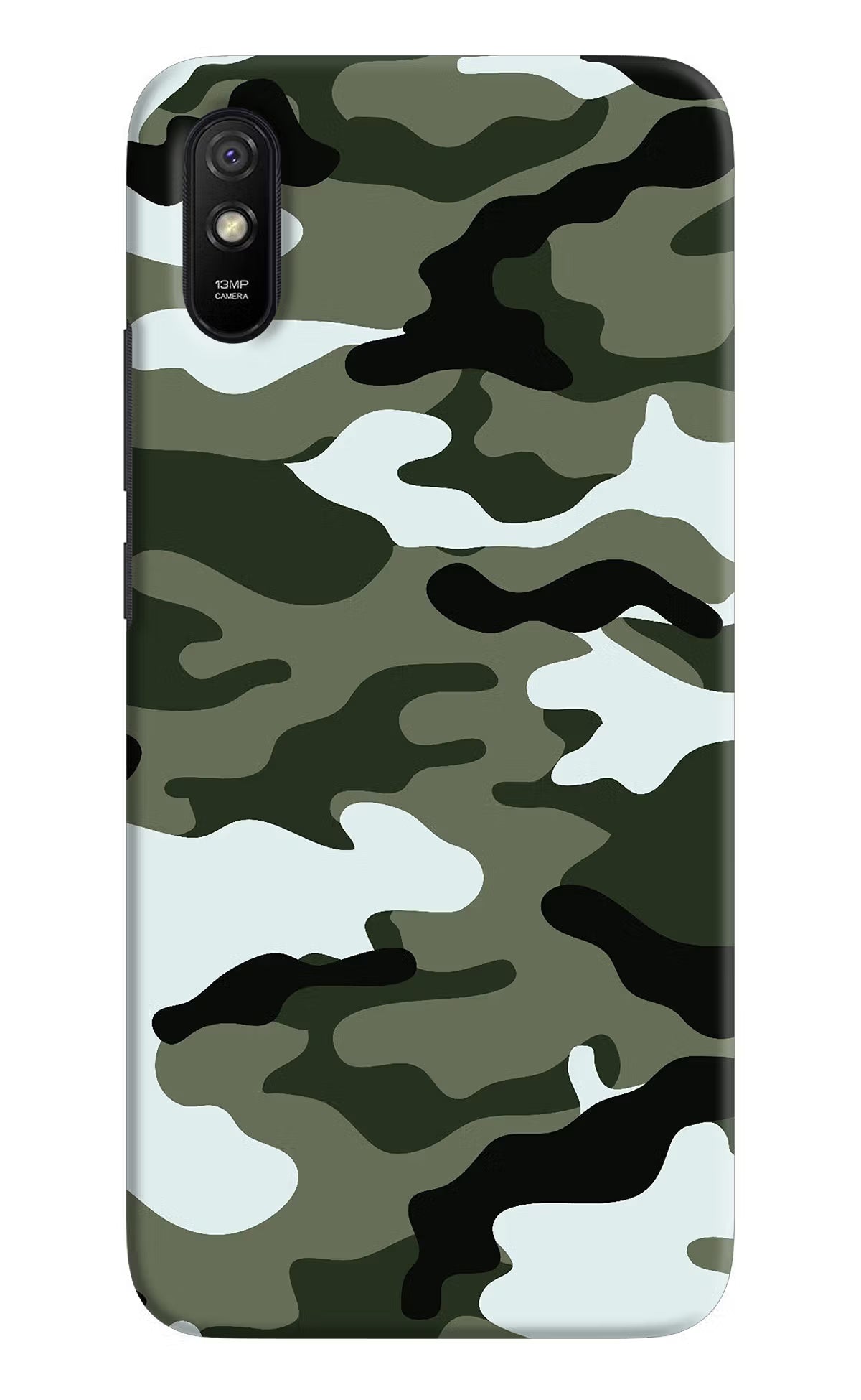 Camouflage Redmi 9A/9i Hard Case Back Cover by Casekaro