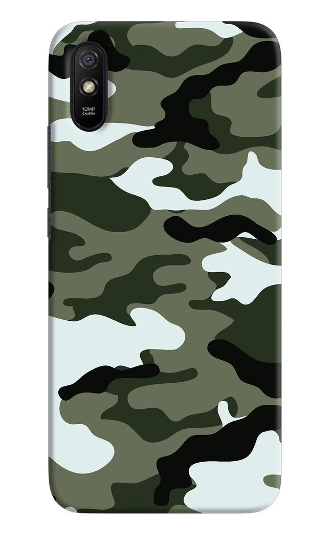 Camouflage Redmi 9A/9i Hard Case Back Cover by Casekaro