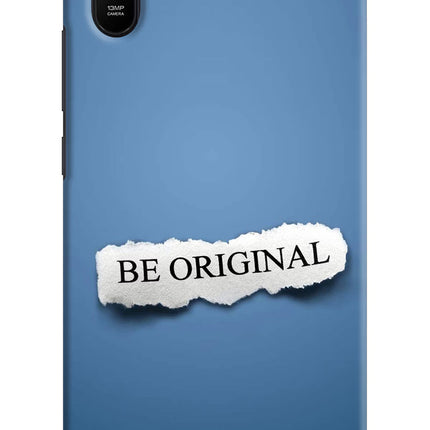Be Original Redmi 9A/9i Hard Case Back Cover by Casekaro