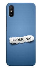 Be Original Redmi 9A/9i Hard Case Back Cover by Casekaro