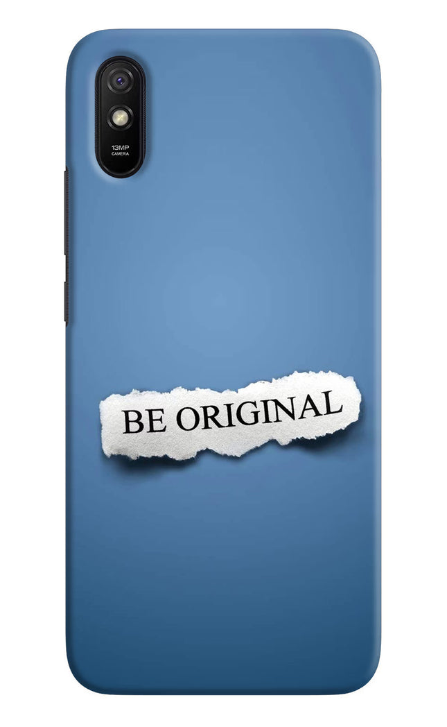 Be Original Redmi 9A/9i Hard Case Back Cover by Casekaro