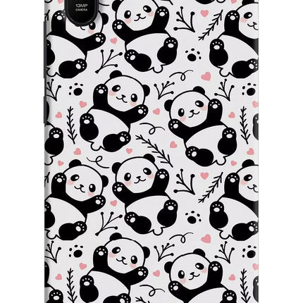 Cute Panda Redmi 9A/9i Hard Case Back Cover by Casekaro