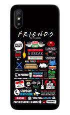 FRIENDS Redmi 9A/9i Hard Case Back Cover by Casekaro