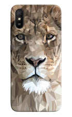 Lion Art Redmi 9A/9i Hard Case Back Cover by Casekaro