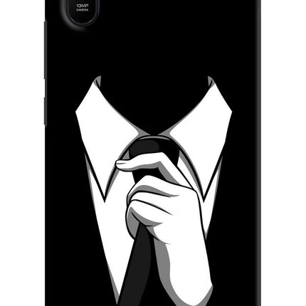 Black Tie Redmi 9A/9i Hard Case Back Cover by Casekaro