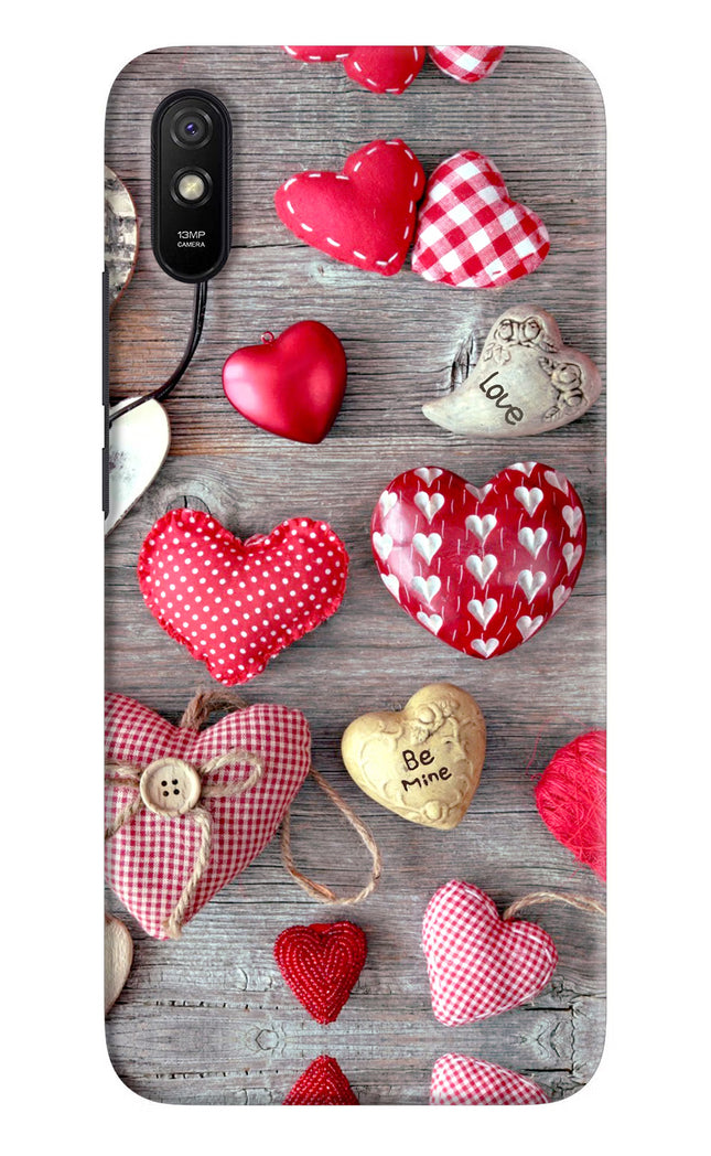 Love Wallpaper Redmi 9A/9i Hard Case Back Cover by Casekaro