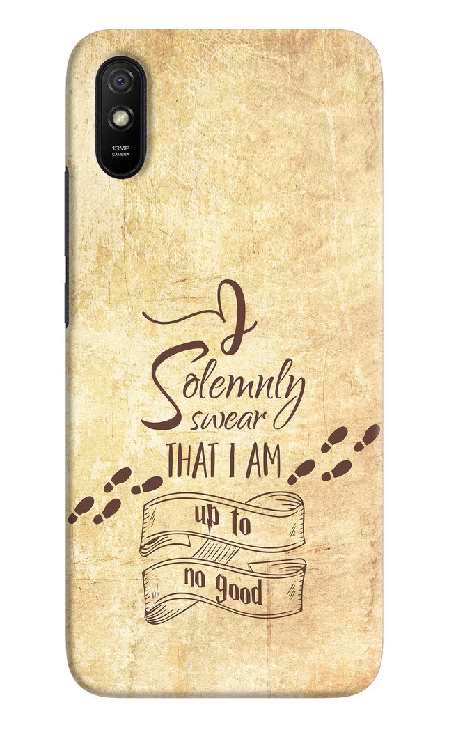 I Solemnly swear that i up to no good Redmi 9A/9i Hard Case Back Cover by Casekaro