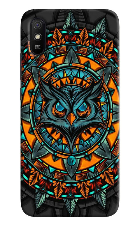 Angry Owl Art Redmi 9A/9i Back Cover