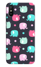 Elephants Redmi 9A/9i Hard Case Back Cover by Casekaro