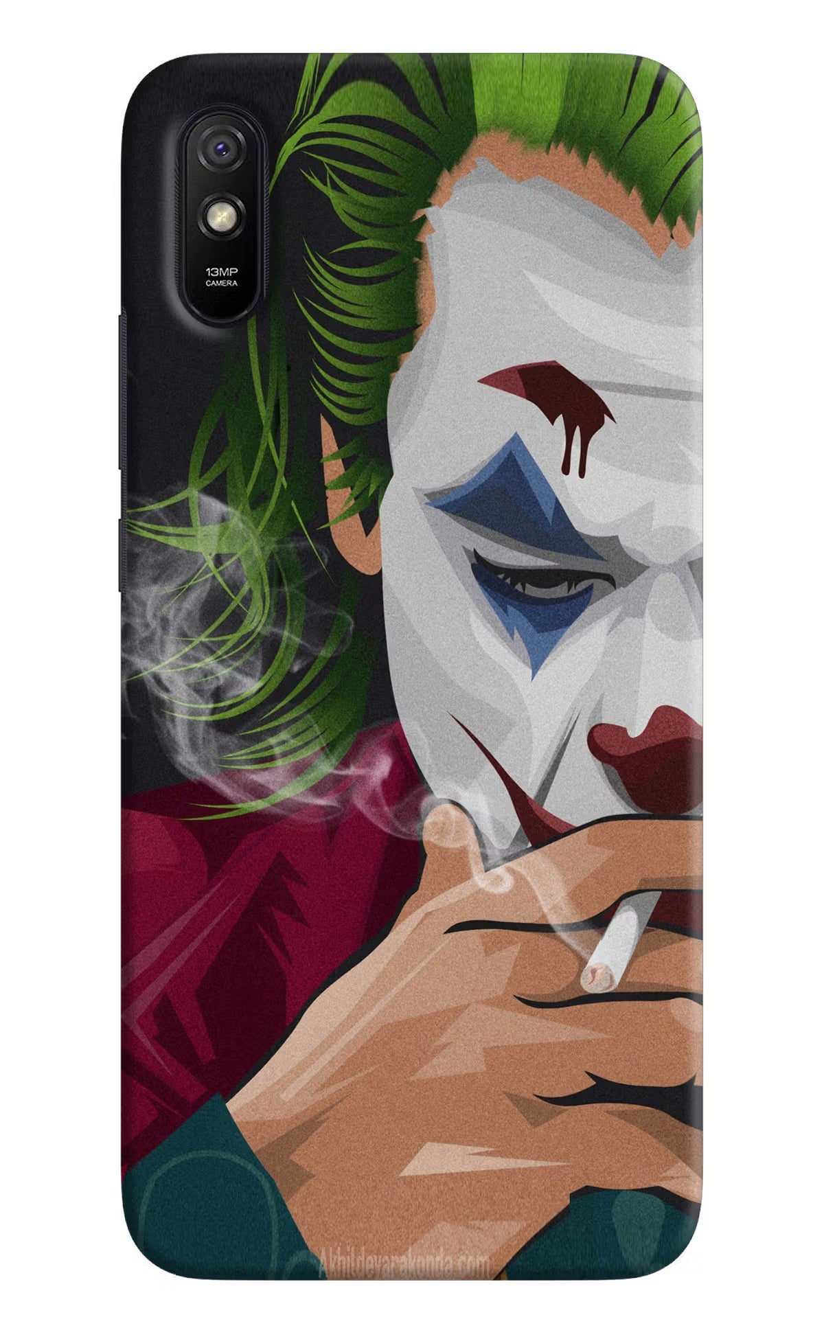 Joker Smoking Redmi 9A/9i Hard Case Back Cover by Casekaro