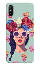 Pretty Girl Redmi 9A/9i Hard Case Back Cover by Casekaro
