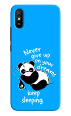 Keep Sleeping Redmi 9A/9i Hard Case Back Cover by Casekaro